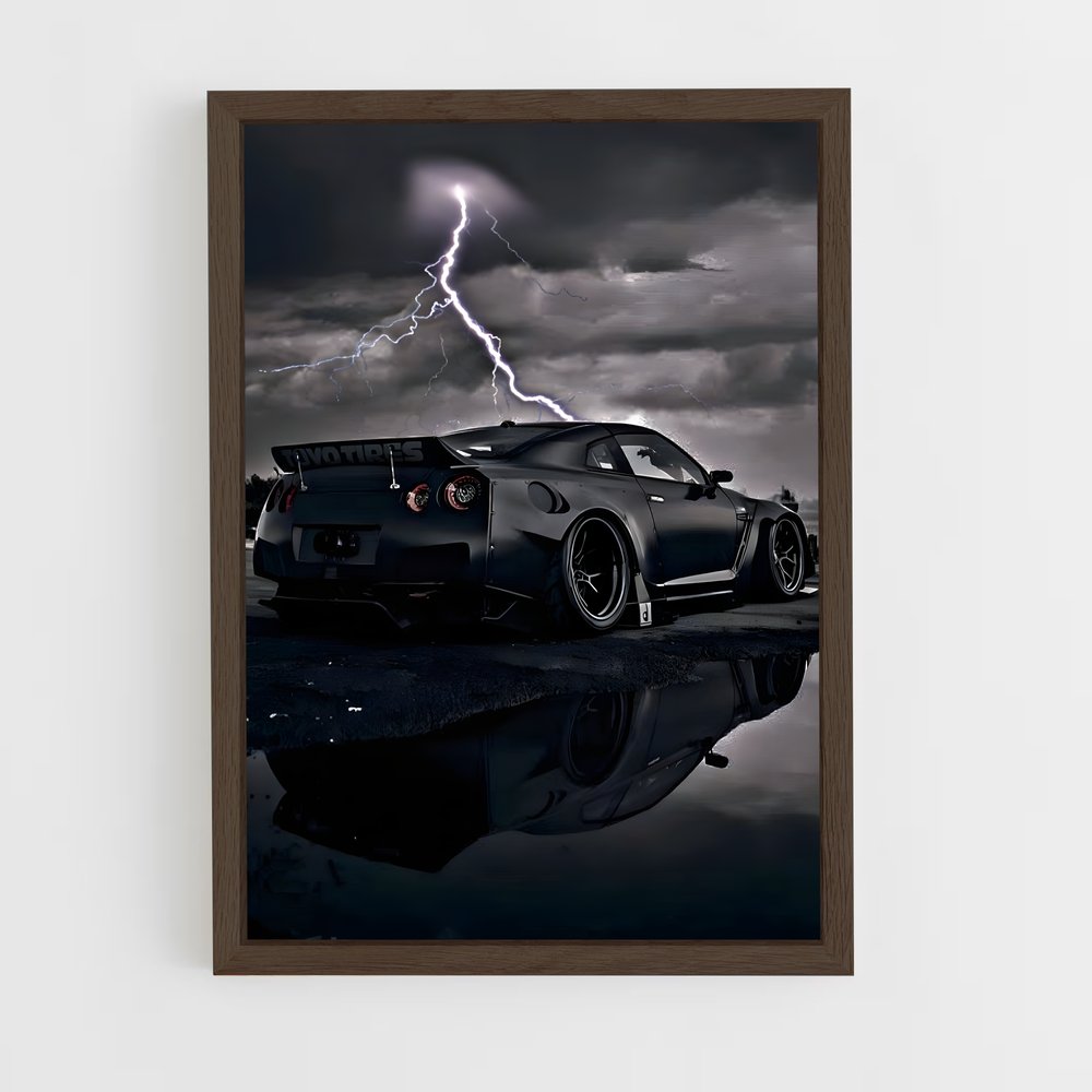 Poster splendide Gt-r r – affiche Nissan (vue 5)